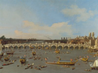 Westminster Bridge, with the Lord Mayor
